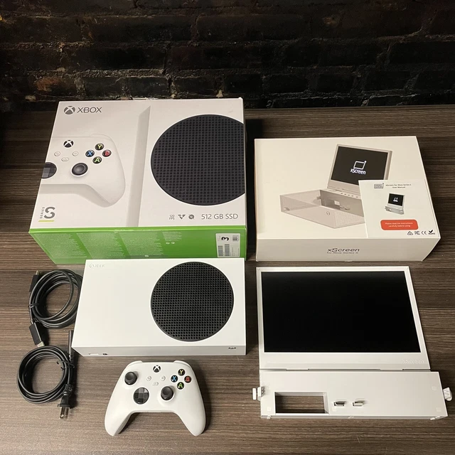 Xbox Series S 512GB Video Game Console + Portable xScreen + Original Boxes ++