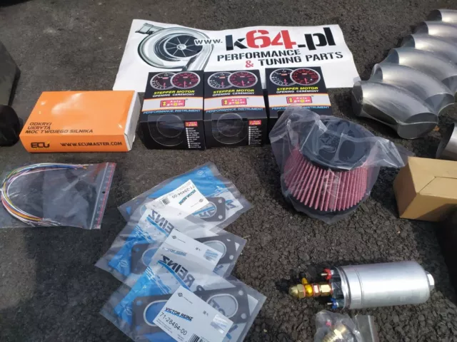 TURBO KIT max options stock BMW E36 E30 E34 M52 M50 2.5 2.8 STAGE 2 TURBOKIT k64 3