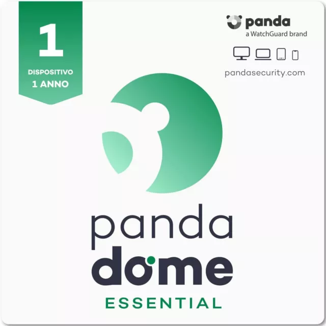 Panda Dome Essential 2024 - Cloud Antivirus e VPN, Modalità Game (1 dispositivo)