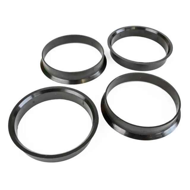 4x Zentrierring 54,1 mm - 56,1 mm für viele Felgen- und Autohersteller