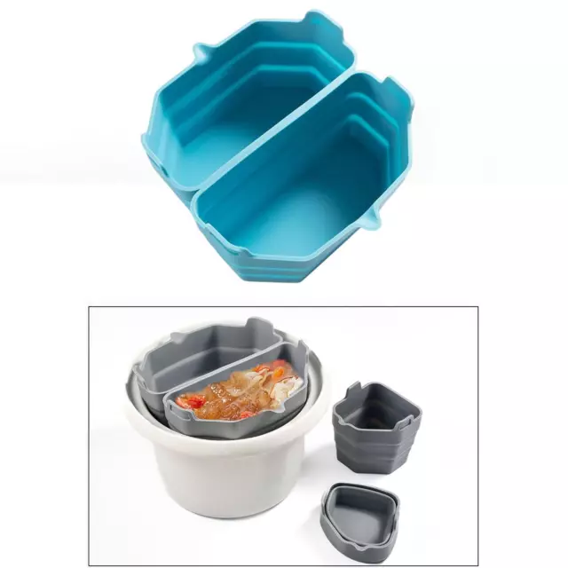 SILICONE KITCHEN ACCESSORIES Slow Cooker Divider Insert Cooking Liner  CrockPot $18.98 - PicClick AU