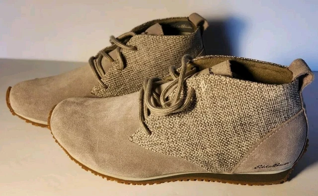 EDDIE BAUER TRANSITION Chukka Boots Suede Twill US 7 Women s Fall Autumn 40.00 PicClick