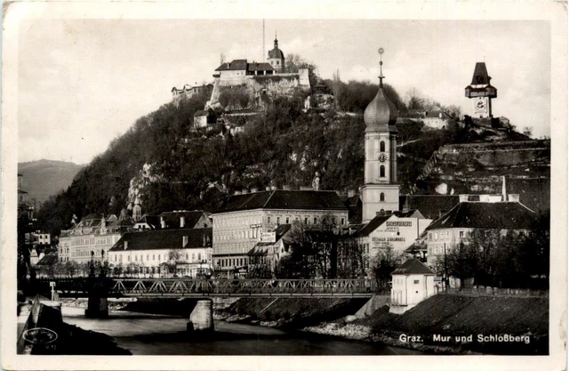 Graz/Steiermark - Mur und Schlossberg -335932