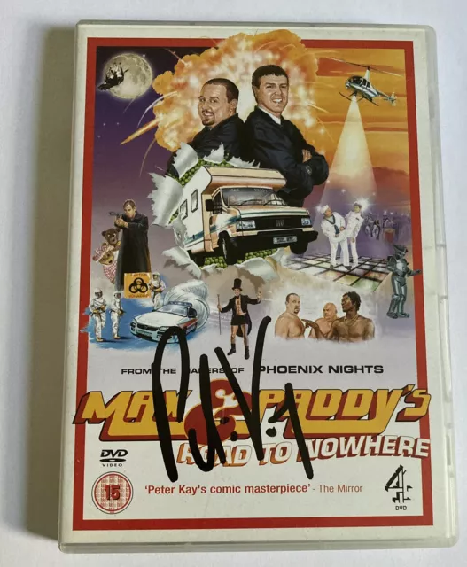 Max And Paddy's Road To Nowhere (DVD) *HAND SIGNED AUTOGRAPHED BY PETER KAY*