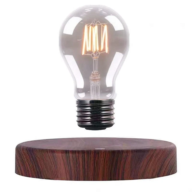 Magnetic Levitating Floating Wireless LED Light Bulb Desk Lamp &#65292;Magic Des