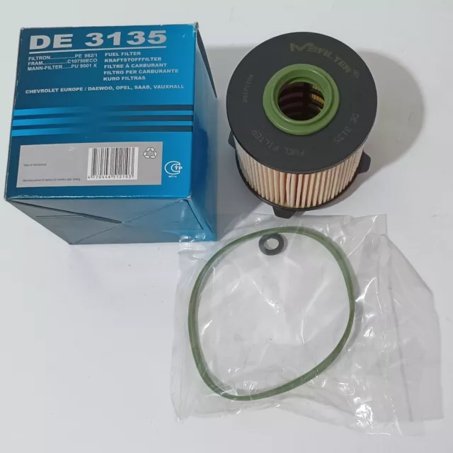 Diesel filter for Engines Opel CDTI Of Litres: 1.3;1.6;1.7;2.0
