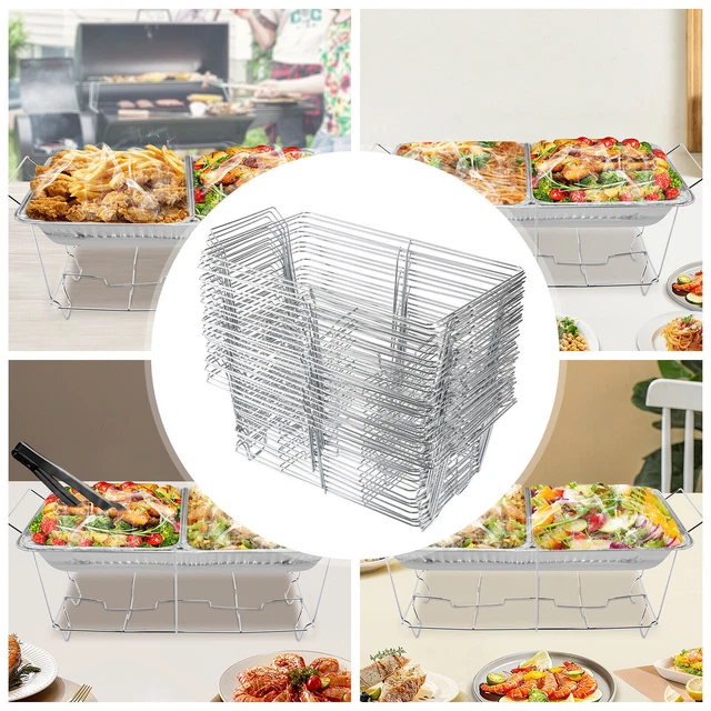 24 x Chafing Wire Rack Buffet Stand Full Size Chafing Food Warmer Dish Stand New