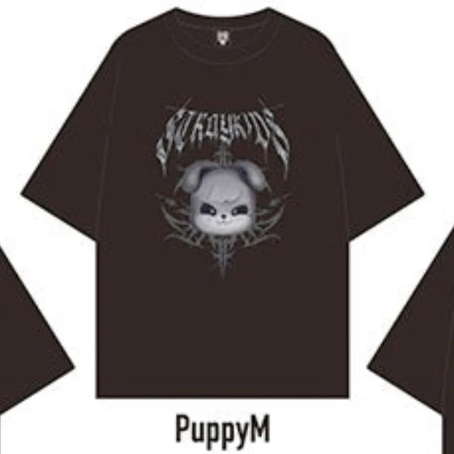 Stray Kids EVIL SKZOO PuppyM Tシャツ スンミン OFICIAL STRAY KIDS [Seungmin] PuppyM EVIL SKZOO T-SHIRT