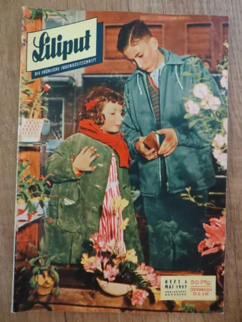 Liliput Die fröhliche Jugendzeitschrift - Heft Nr.5 - 1957 - Sebaldus Verlag