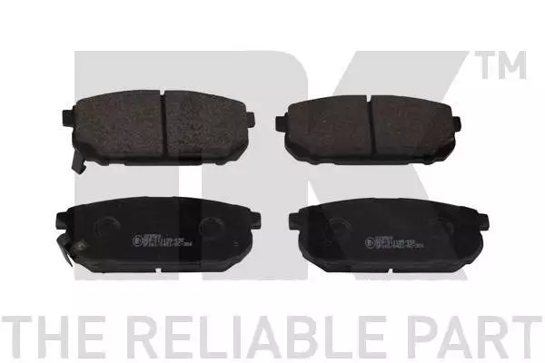 Brake Pads Set fits KIA SORENTO Mk1 2.5D Rear 02 to 11 NK 583023ED00 583023ED01