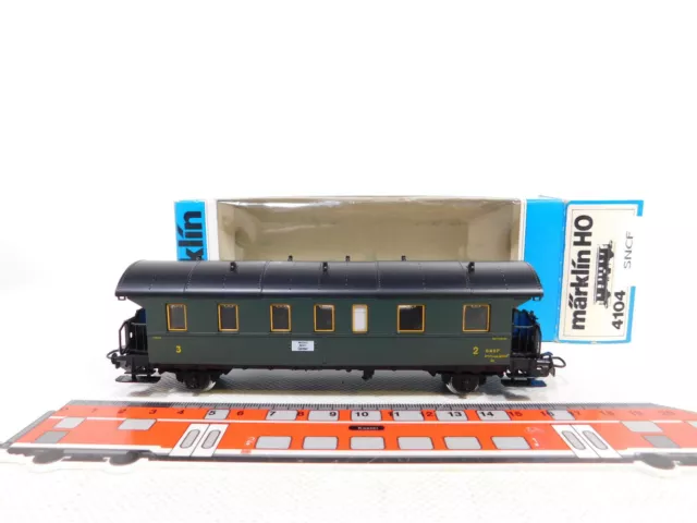 DO323-0, 5 #Märklin H0 AC 4104 Passenger Car Thunder Box BCI SNCF Very Good +Box