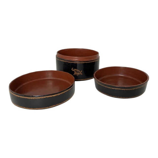 Burmese Box Lacquer Vintage Box a Betel Kun-it Box Lacquerware 3
