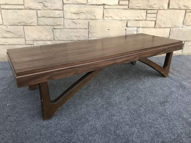 Mid Century Danish Modern Adrian Pearsall Style Surfboard Coffee Table