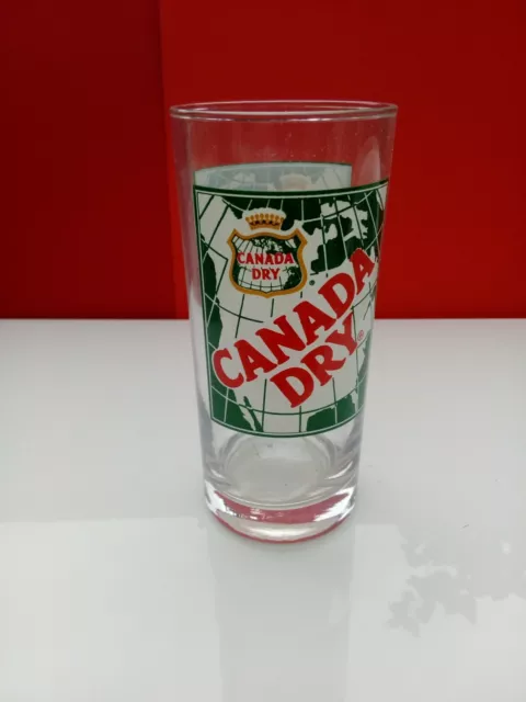 Lot de 6 verres  CANADA DRY