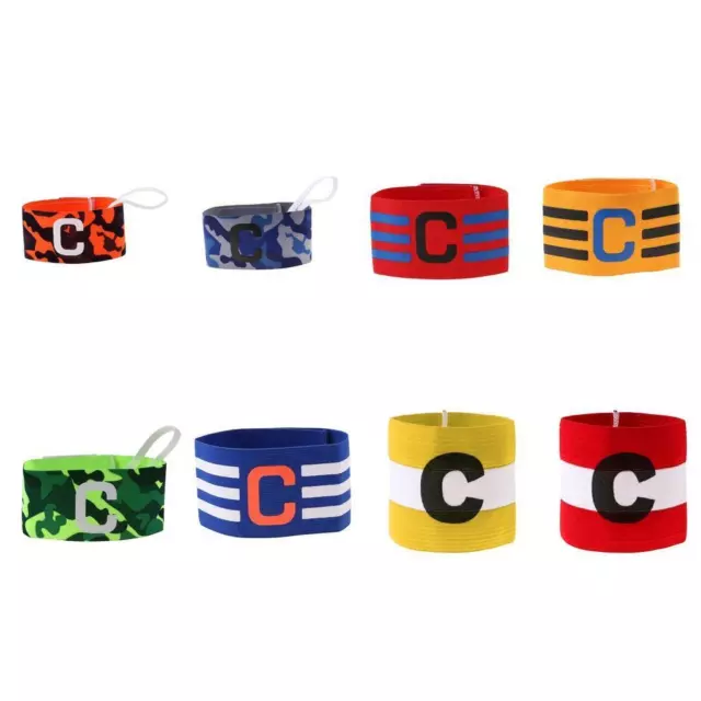 Various Training Captains Armband Team Player C Arm Bands Football Soccer Sports