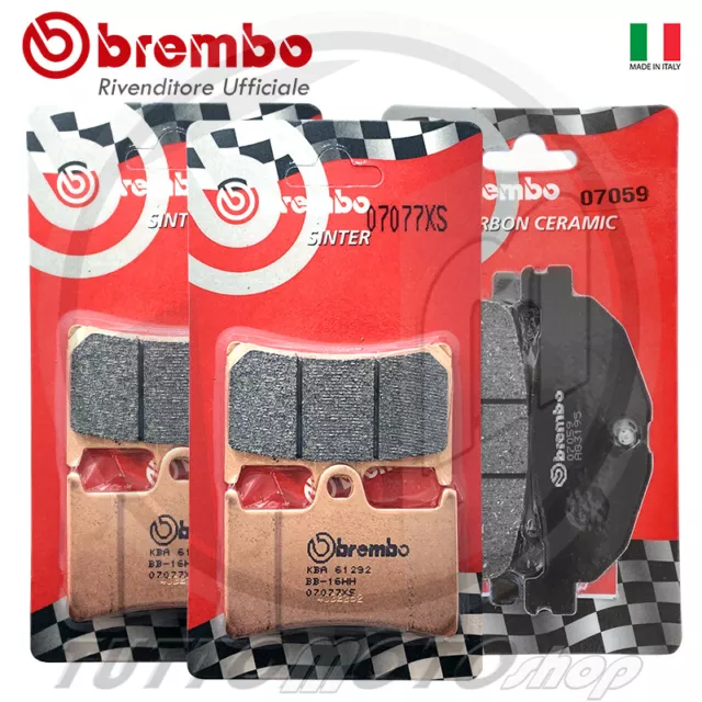 Kit Pastiglie Freno Brembo Yamaha Tmax 500 2008 2009 2010 Anteriori Posteriori