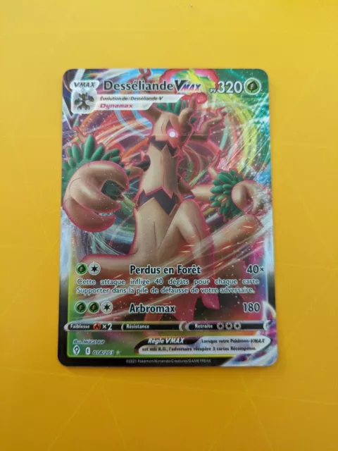 Carte Pokémon Desséliande VMAX 014/203 - EB07 Évolution Céleste FR NEUF