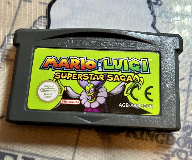 Mario & Luigi Superstar Saga, Nintendo GameBoy Advance Game, GBA, EUR