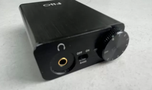 FiiO E10K Olympus 2 USB DAC Headphone Amplifier - Black