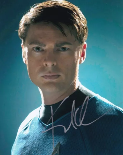 KARL URBAN signed Autogramm 20x25cm STAR TREK in Person autograph COA