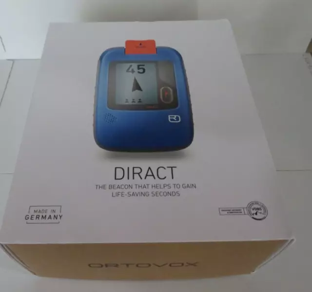 Ortovox Diract Avalanche Beacon - Back Country Transceiver New