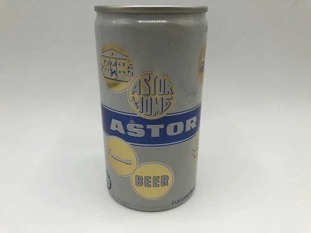 Astor Premium Beer Can 12 oz Pull Tab Aluminum Pocono BrewingWilkes-Barre PA
