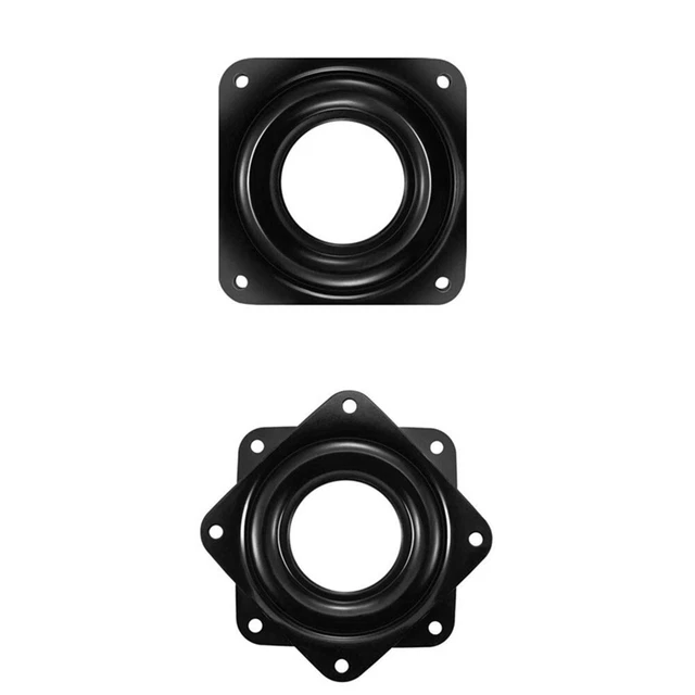 Tocadiscos huecos tocadiscos placa negra mesa de escritorio tocadiscos giratorios 360 grados