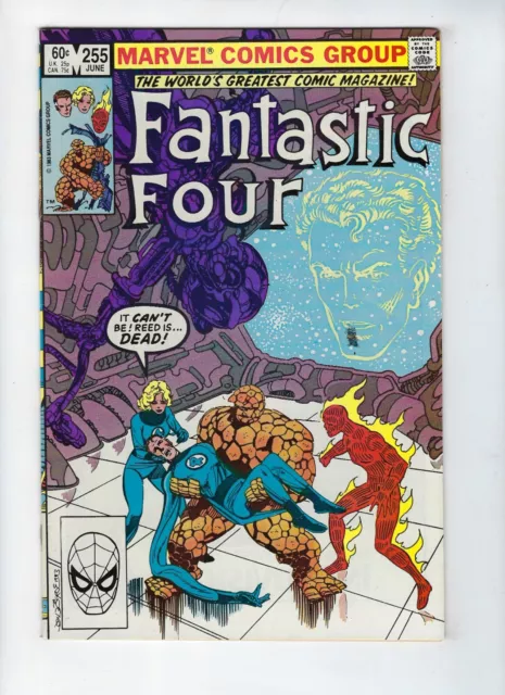 FANTASTIC FOUR # 255 (TRAPPED, John Byrne cvr/art. JUNE 1983) NM-