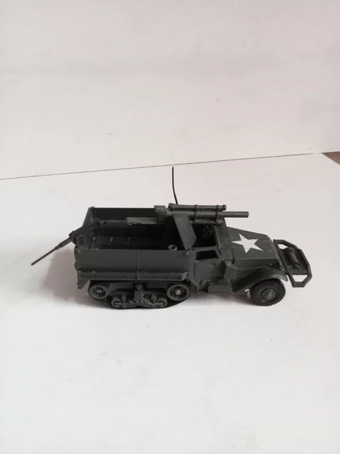 Miniature Solido 1/50 Half Track M3 Réf 244 - Armée Militaire - Bon état