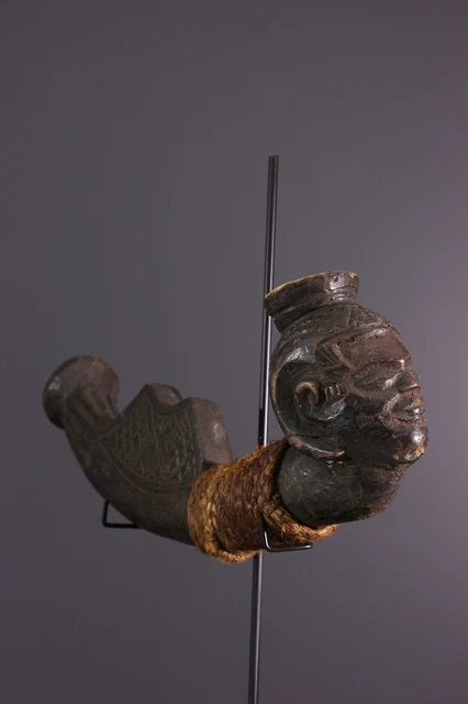 Kuba Horn African Tribal Art Africain Arte Africana Afrikanische Kunst **