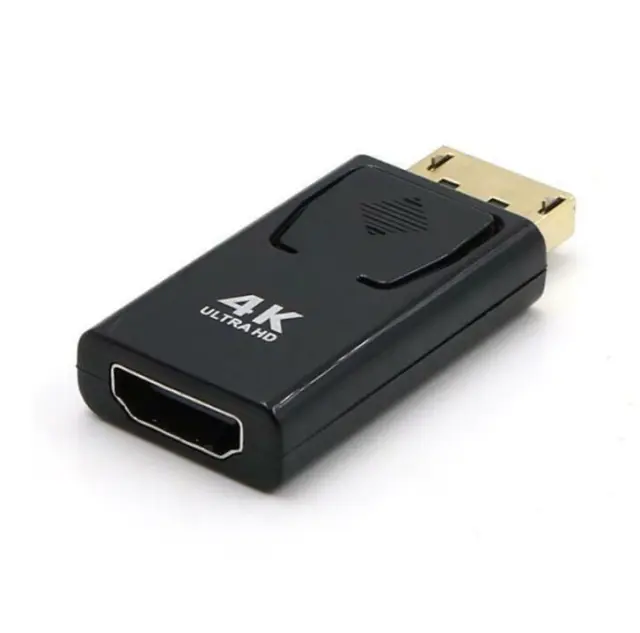 4K HD Display Port DP Stecker auf HDMI Buchse Adapter Konverter für 1080P HDTV PC UK