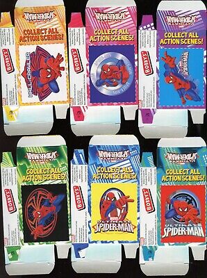 BOBBY'S SET OF 6 "Marvel Ultimate SpiderMan" Candy Sticks