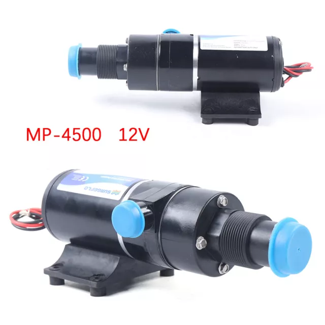 45L/min Sewerage Pump Single Suction Open impellers For RV Yacht Toilet Marine
