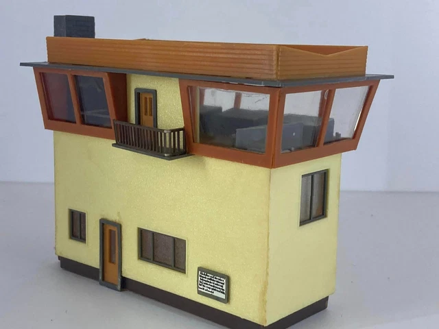 Maquette à peindre 16 : lot de 7 façades d'immeuble, Ho (1/87) - Modélisme