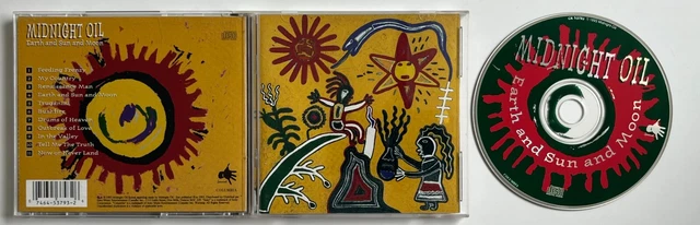 CD MIDNIGHT OIL Earth, Sun and Moon ESCA5701 Epic JAPAN