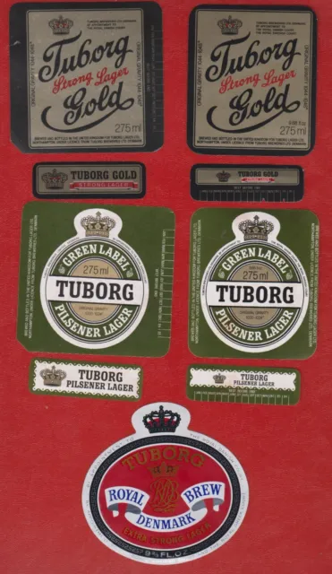 Tuborg Beer Labels (5) - All Scanned