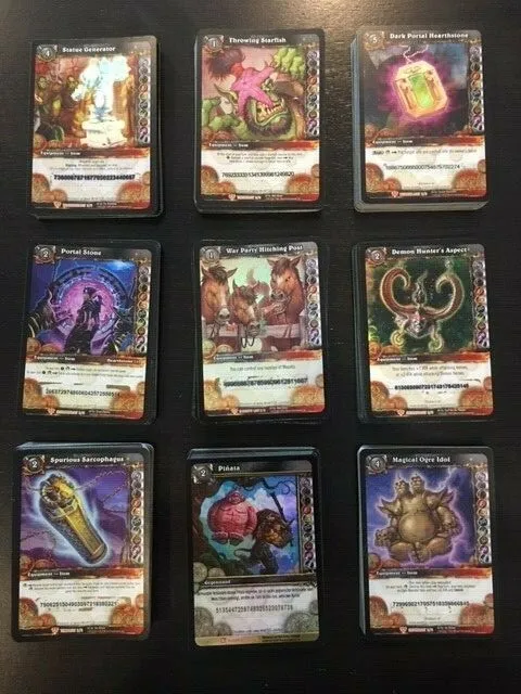 USED World of Warcraft TCG loot cards TOY BOX items - Hearthstone Portal Stone +
