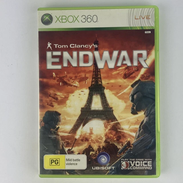 Tom Clancy's Endwar Xbox 360 Game PAL  Ubisoft VGC FREE TRACKED POSTAGE