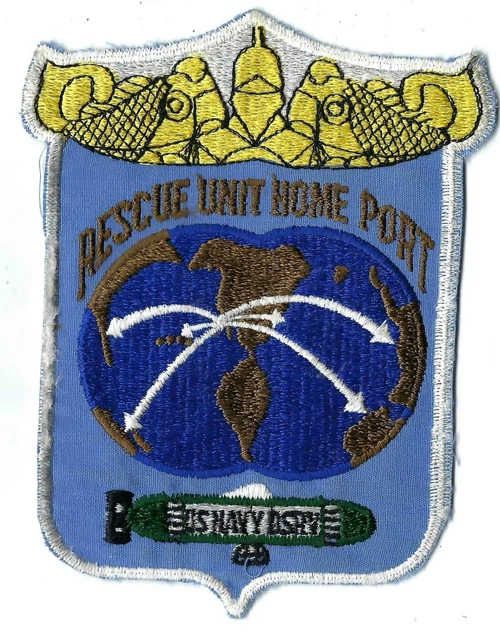 Rescue Unit Home Port US Navy DSRV - Vintage Collection - 5x6 in EonT c8119