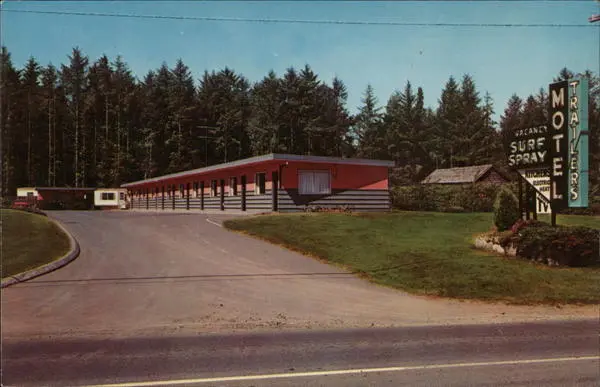 Westport,WA Surf Spray Motel & Trailer Court Grays Harbor County Washington