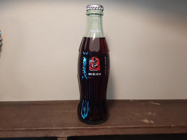 Coca Cola  Bottle 75 Bebidas Mundiales Mexico 2001