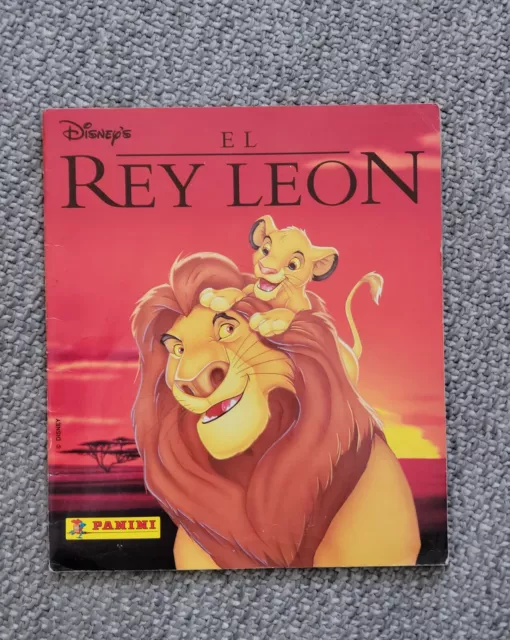 Album Panini El Rey Leon Lyon King Disney 1995 199 Cromos De 231 Original