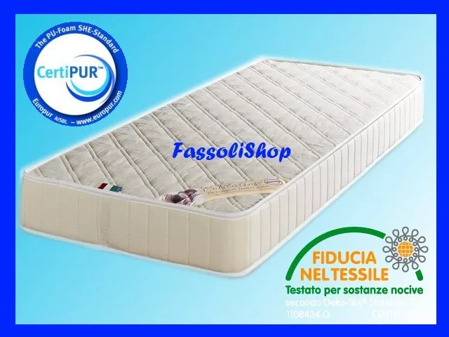 MATELAS EN MOUSSE CM 90x190 HAUT 18