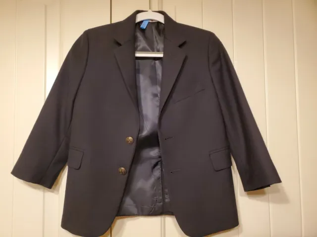NORDSTORM Boys Navy Blazer Jacket Special Occasion Formal Dressy Top 5R WORN 1X