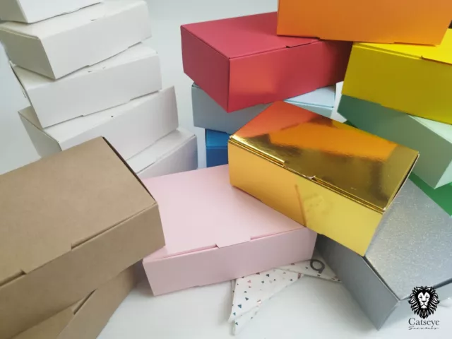 Luxury Party Single Slice Cake Boxes - Lots of colours!  Party / Wedding boxes