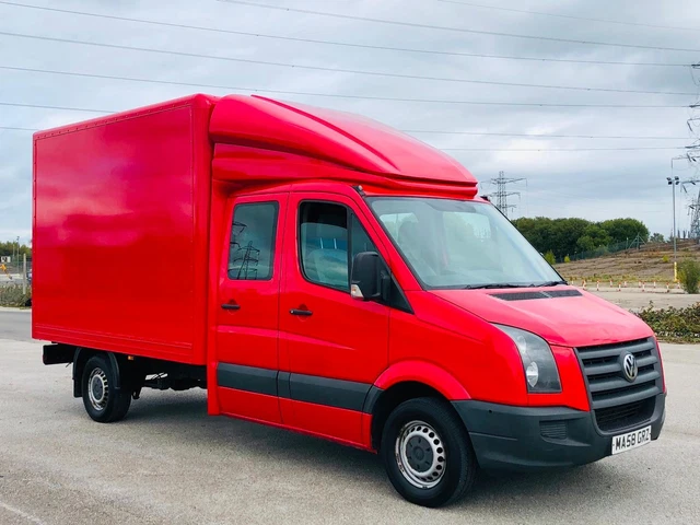 2008/58 VOLKSWAGEN CRAFTER Cr35 Seater Luton Box Van-Lwb Tdi