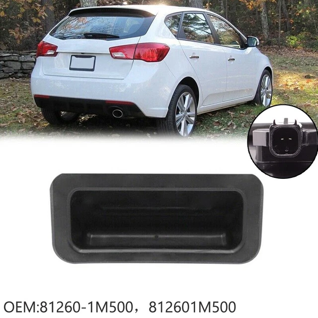 Trunk Tailgate Switch For Kia Forte 5 Hatchback 11-18 BLACK ABS Trunk Lid