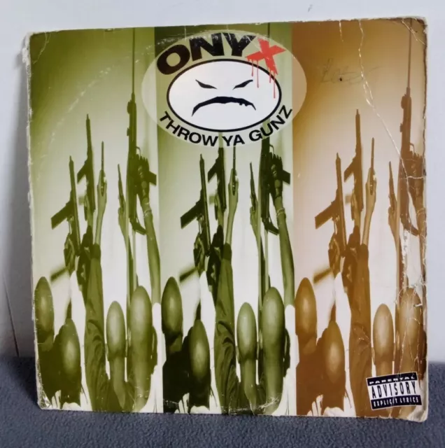 Onyx - Throw Ya Gunz  12" Vinyl Single  (1992, JMJ) 42 74766