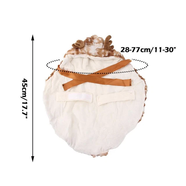 Katzenhund Haustier Cape Witzige Transformation Kleidung Winter Warmes P5C7 10