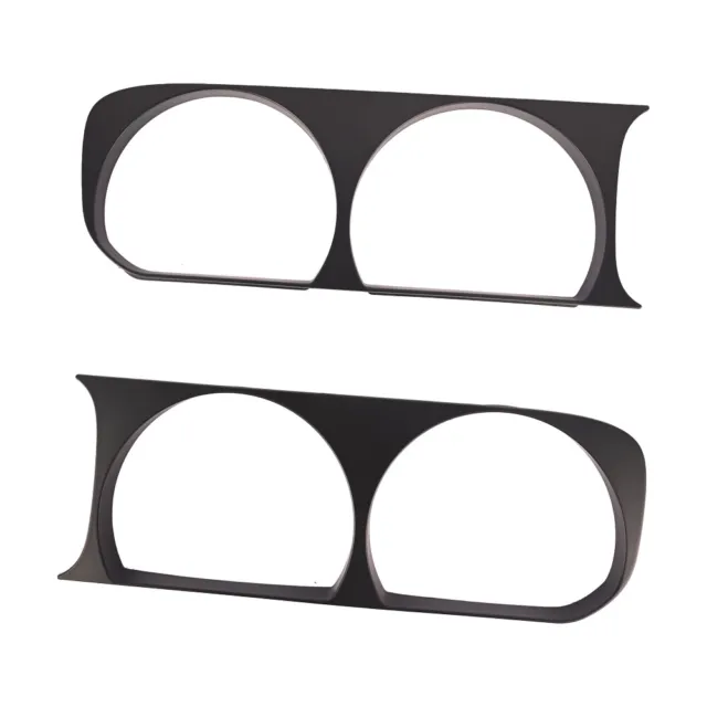 Set of 2 Left and Right Side Headlight Bezel For 2008-2014 Dodge Challenger